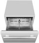 FORNO® Como 24 in. 4.9 Cu. Ft. Stainless Steel Indoor/Outdoor Drawer Refrigerator-1
