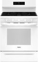 Whirlpool® 30" White Freestanding Gas Range-0