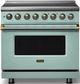 Viking® 5 Series 36" Splash Pro Style Induction Range with Brushed Brass Trim-0