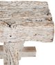 Currey & Company Holland Whitewash Bench-5