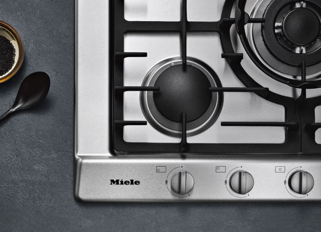 Miele 30" Stainless Steel Gas Cooktop-2