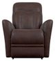 La-Z-Boy® Rosewood Wine Leather Manual Wall Recliner-1