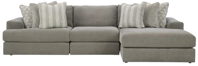 Signature Design by Ashley® Avaliyah 3-Piece Ash Right-Arm Facing Sectional and Chaise-0