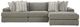 Signature Design by Ashley® Avaliyah 3-Piece Ash Right-Arm Facing Sectional and Chaise-0