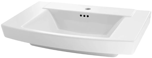 American Standard Townsend® White Center Hole Only Pedestal Sink Top-2