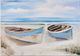 Giftcraft Blue/White Two Boats Wall Art-1