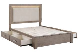 Coaster® Kenora 5-Piece Barley Brown Queen Bedroom Set-2