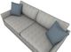 Best® Home Furnishings Customizable Bayment Full Sofa Sleeper with Dark Walnut Legs and Two Pillows-3