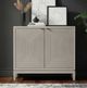 Liberty Furniture Kinsley Silver Champagne/Washed Taupe Accent Cabinet-1