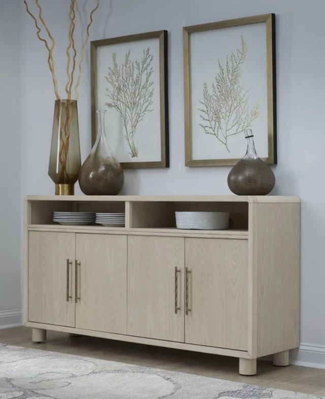 Modus Furniture Zinnia White Sand Sideboard-1