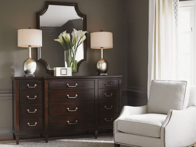 Lexington Home Kensington Place Catalina Brown Mirror-1