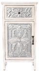 A & B Home Katina White Washed Galvanized Accent Chest-1