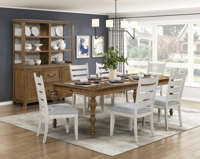 Homelegance® Wyatt Brown Buffet and Hutch-1