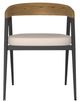 Amisco Customizable Carmela Dining Arm Chair-1