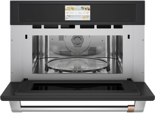 Café™ 30" Matte Black Electric Built In Oven/Micro Combo-1