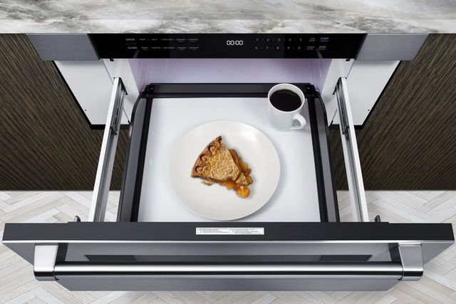 Summit® 30" Stainless Steel Built In Microwave Drawer-4