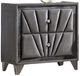 Furniture of America® Carissa Gray Nightstand-0