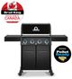 Broil King® Baron 420 Pro Shadow 4-Burner Black Freestanding Liquid Propane Grill-2
