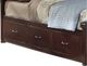 Vaughan-Bassett Transitions Dark Cherry Youth Full Panel Bed-2
