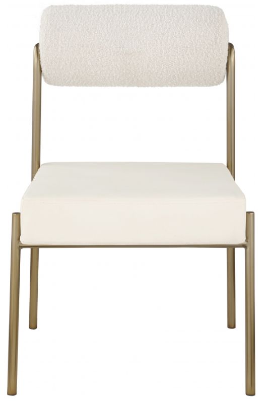 Meridian Furniture Carly Cream Dining Side Chair-1