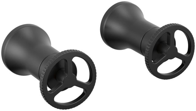 Delta Trinsic® Matte Black Wheel Handle -Wall Mount Lav-0