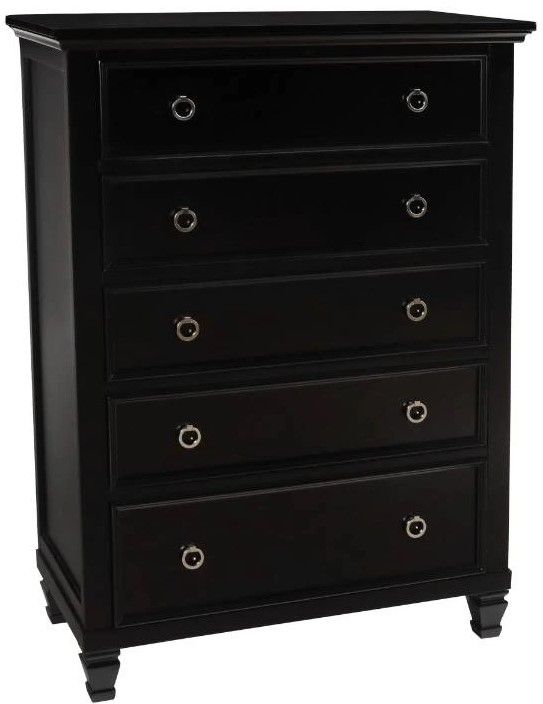 New Classic® Home Furnishings Tamarack Black Chest-0