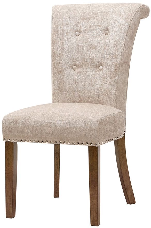 Olliix by Madison Park Cream Set of 2 Colfax Dining Chairs-1