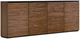 Salamander Designs® Chameleon Denver Medium Walnut Low Profile 347 AV Cabinet-0