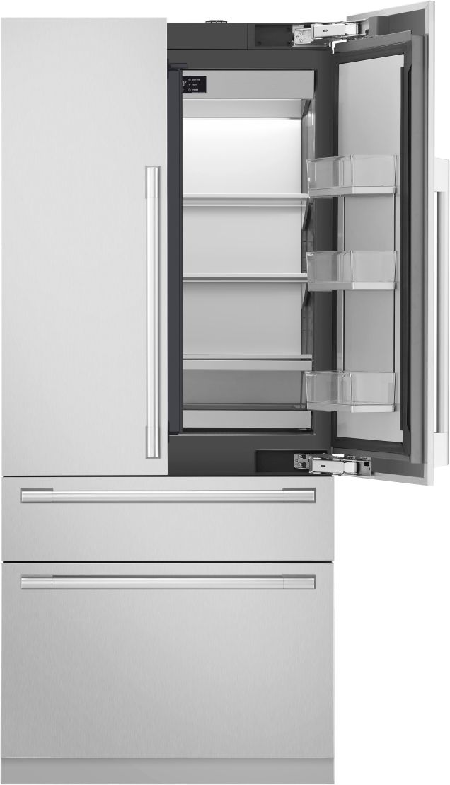 SKS 36" 19.3 Cu. Ft. Panel Ready Built-In French Door Refrigerator-3