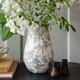 Magnolia Home by Joanna Gaines Black/White Distressed Vase-2