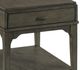 England Furniture Nicolette Charcoal Rectangular End Table-1