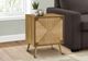 Monarch Specialties Inc. Light Walnut Accent Table-1
