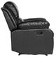 Homelegance® Cranley Black Recliner-4