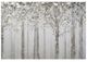 YHD Grey and Yellow Trees Wall Art-0