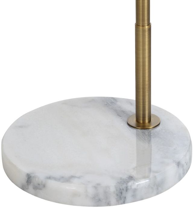 Renwil® Claire Dark Antique Brushed Brass Floor Lamp-2