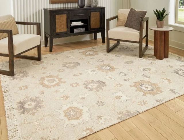 Signature Design by Ashley® Calkin Caramel/Gray/Linen 8'x10' Area Rug-3