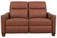 La-Z-Boy® Quinault Chestnut Leather Power Reclining Loveseat with Headrest-1