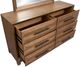 Magnussen Home® Callisto Bourbon Brown Double Drawer Dresser-4