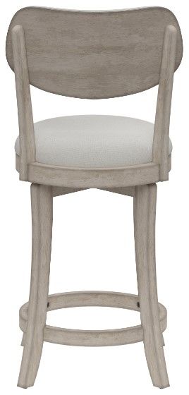 HH2 Home Sloan Aged Gray/Fog Swivel Counter Stool-3