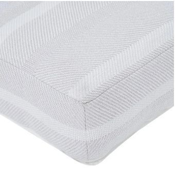 Renwil® Rousseau Ivory/Light Gray Pouf-3