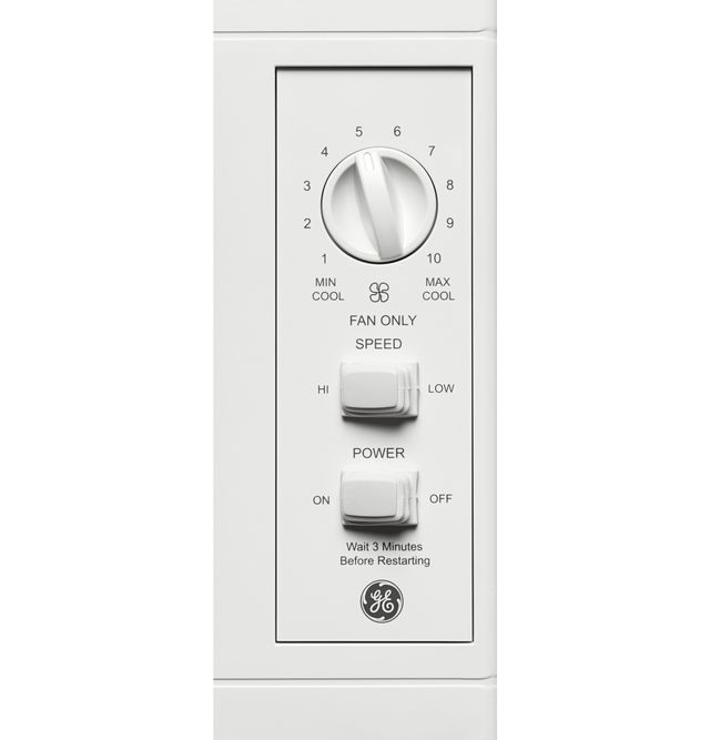 GE® Window Mount Room Air Conditioner-White-1