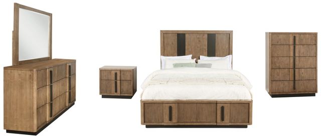 Coaster® Terrace 5-Piece Ash Brown Queen Bedroom Set-0