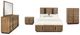 Coaster® Terrace 5-Piece Ash Brown Queen Bedroom Set-0