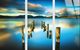 Classy Living Vibrant Serene Reflection Wall Art-0