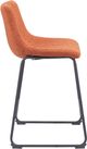 Zuo Modern Smart Burnt Orange Counter Chair-1