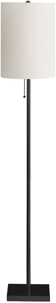 Monarch Specialties Inc. Black Floor Lamp with Square Base-0