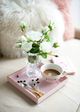 A & B Home Blush Pink Square Decorative Tray-4