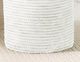 Modern History Somerset Bay Home White Rope Stool Ottoman-1