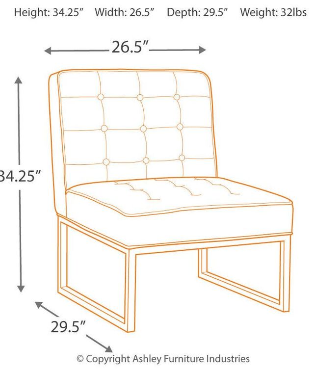 Signature Design by Ashley® Cimarosse Gray Accent Chair-2