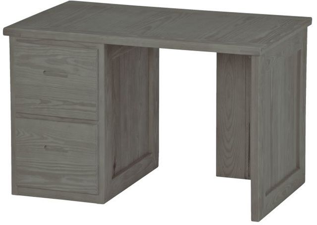 Crate Designs™ Furniture Graphite Lacquer Top Desk-0